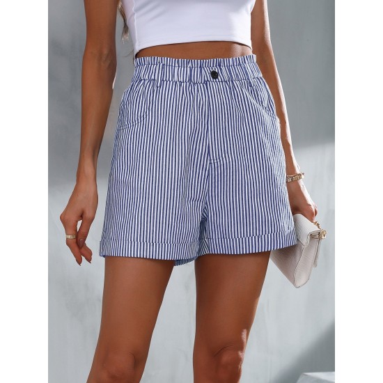 Women’s Shorts Striped Slant Pockets Shorts – PRYCUS MITCHELL INC