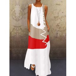 Casual Dress Boho Dress Long Dress Maxi Dress Blue Khaki Red Sleeveless Graphic Print Fall Spring Summer Crew Neck Fashion Daily Vacation Summer Dress 2023 S M L XL XXL 3XL 4XL 5XL – PRYCUS MITCHELL INC