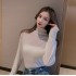 Half high collar tops long sleeve T-shirt for women – PRYCUS MITCHELL INC