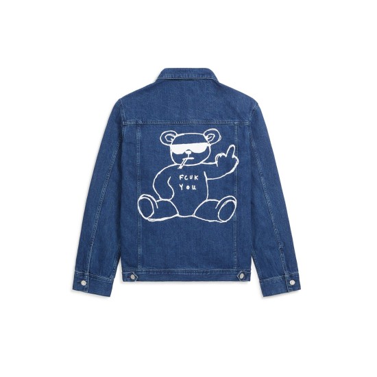 Rude Bear Oversized Denim Jacket – PRYCUS MITCHELL INC