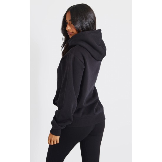 Petite Black Ultimate Basic Oversized Hoodie