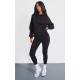 Petite Black Ultimate Basic Oversized Hoodie