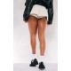 Stone Tailored Woven Box Pleat Skater Skort