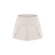 Stone Tailored Woven Box Pleat Skater Skort